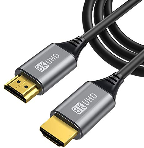 Aieloar 8K HDMI Cable 3m,Ultra HD HDMI 2.1 Cable Support High Speed 48Gbps Resolution 7680P,eARC HDR HDCP