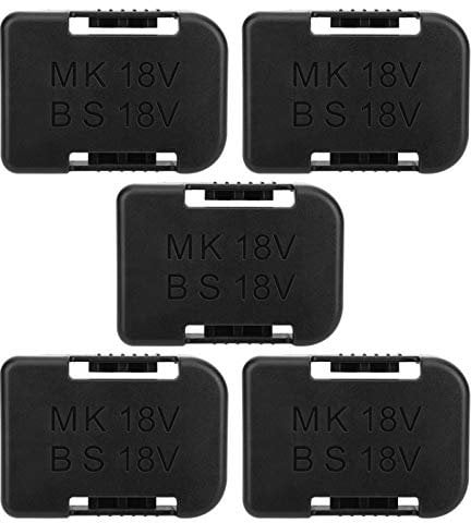 Different Gift Battery Mounts for Bosch 18V, Portable Convenient Battery Holder Case, Practical Easy To Install Sturdy For Makita Battery Storage For Battery For Bosch(black, 12)