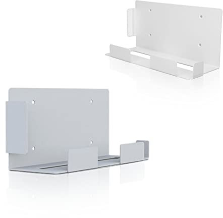 Topiky PS5 Wall Mount Bracket, Game Console Wall Mounted Holder with Screwdriver and Screws, Sturdy Metal, Space Saving, Compatible with PS5