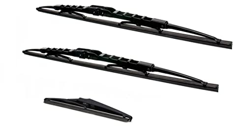 3x Scheibenwischer kompatibel mit Toyota Corolla E12 Kombi Bj. 2002 - 2007 ideal angepasst BOSCH ECO + TWIN