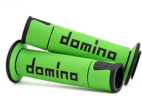 Pair of Grips Green/Black Racing
