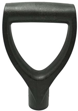 Shovels Spades, Spade Handle Garden Fork Shovel Handle D Shaped Plastic Grip for Digging Raking Tools Black