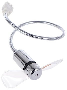 Hemobllo 64 Usb-led-lüfter Usb-mini-lüfter Usb-uhr-lüfter Usb-echtzeitlüfter Computerbeleuchtung Für Laptop Persönlicher Tragbarer Usb-lüfter Büro Gebührenpflichtig Tischlüfter