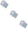 EXCEART Baumwollstoffbündel 21-Teiliges Baumwoll-Schnuffeltuch Japanischer Stoff Kuchen-Set Stoff Patchwork Basteln Nähen Stoffquadrate Bedruckt Diy-Baumwollstoffe Handmaterial Kleine