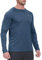 YSENTO Herren Rashguard UPF 50+ UV Schutz Shirt Schnell trocknen Leichter Sonnenschutz Langarm Funktions Schwimmshirt(Haze Blue,L)