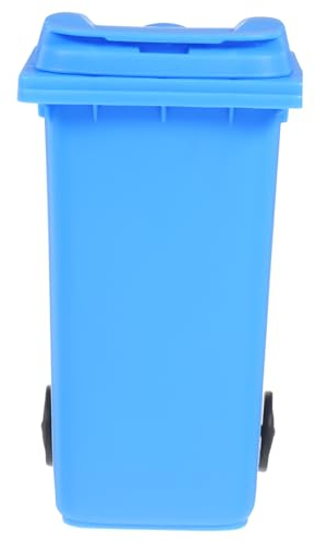 TEHAUX 2piezas Bote De Basura Miniatura Pp Escritorio Cocina Portabolígrafos Organizador