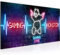 Runa Art Wandbild Spielkonsole Gaming 1 Teilig 100 x 40 cm Modern Bild auf Vlies Leinwand Jugendzimmer Teenager Kinderzimmer Bunt 045012a