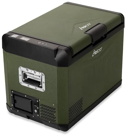 Yolco GCX47 GREEN, Tragbarer Kompressorkühlschrank, Green