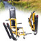 HZWJD Elevador De Silla De Ruedas Eléctrico Para Subir Escaleras,Silla Para Subir Y Bajar Escaleras,Salvaescaleras Para Personas Mayores,Escalera De Silla Portátil Plegable yellow