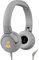 POGS Kids Wired Headphones | The Elephant 2 | Foldable, Durable Headphones for Kids 3+ | Volume Limited85 dB, Microphone | On-Ear | Music-Sharing Function Safe 3.5 mm audio cable (rGrey)