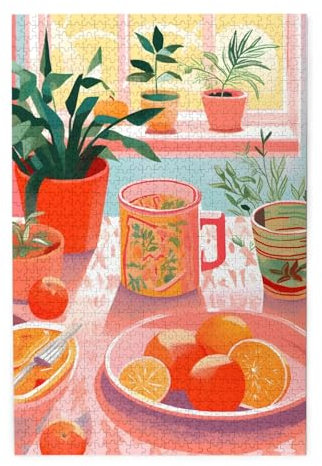 1000 Piece Jigsaw Puzzles for Adults Afternoon Tea Jigsaw Puzzles for Adults 1000 Challenging Jigsaw Puzzle Games