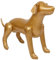 ibasenice Realistisches PVC Aufblasbares Hundemodell Hundekleider Präsentationsständer Für Tiergeschäfte Vielseitige Verwendung Als Deko Und Spielzeug Für Fotos Und Ausstellungen