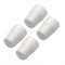 Radiator Valve Cap, Replacement White Radiator Cap, 4/10pc Radiator Valve Cap Easy Push-Fit Replacement Valve Cover, Easy To Install(4pc)