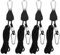 ASelected 4 PCS Ratchet Hanger Rope Tensioner 2M Guy Ropes with Rope Tensioner 1/8 Inch Camping Accessories for Plant Fan Light Indoor Plants Tent Camping