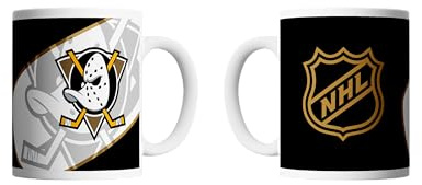 Anaheim Ducks - offizielle NHL Tasse SHADOW LOGO 330ml matt