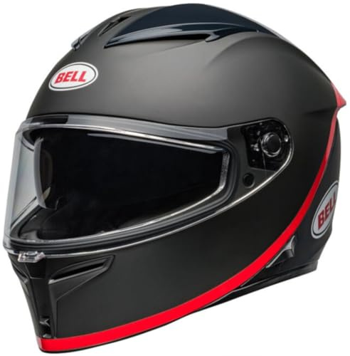 BELL HELMET LITHIUM MIPS HRTLCK MATTE/GLOSS BLACK/RED L ECE6