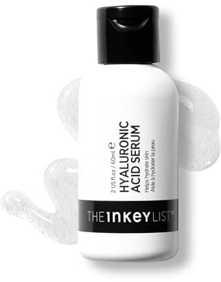 The INKEY List Gesichtsserum mit 2% Hyaluronsäure, 60 ml, feuchtigkeitsspendende Hautpflege, bekämpft trockene Haut, für Veganer geeignet, für alle Hauttypen geeignet
