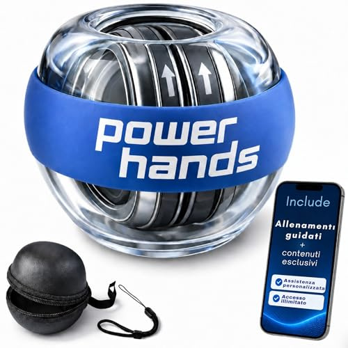 Gyro Ball – Hand-Gyroskop zur Stärkung, Rehabilitation und Erholung von Hand, Handgelenk und Unterarm beim Training