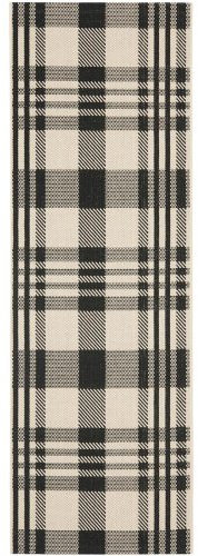 Safavieh Chelsea Collection HK711B Teppich, handgeknüpft, oval, Wolle, Braun / Elfenbeinfarben