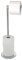 Wenko Portarrollos de pie 2 en 1 Acero INOX, Acero Inoxidable, 21 x 55 x 17 cm, Brillante