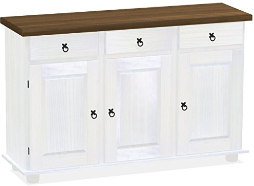 Sideboard Nussbaum Weiss Rio Classico Esszimmer Holz Pinie Massivholz Echtholz Farbe wählbar Brasilmöbel
