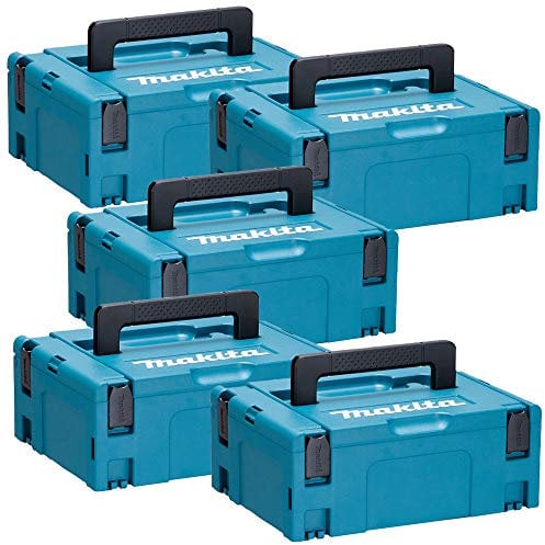 Makita 821550-0 MakPac Type 2 Stacking Connector Case 396mm x 296mm x 157mm Pack of 5