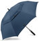 ZOMAKE Grand Parapluie de Golf L - Parapluies de Golf Grande Taille 1-2 Personnes Anti Tempete - Extra Large Automatique Umbrella Golf Double Canopée De Homme Femme(Bleu Marin)