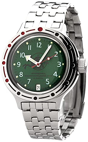 VOSTOK Wostok Amphibian 2416/420386 Military Taucheruhr 200m Automatik russische mechanische Uhr aus Russland