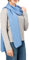Dalle Piane Cashmere - Schal aus Kaschmir-Gemisch - Made in Italy - Damen, Farbe: Hellblau, Einheitsgröße