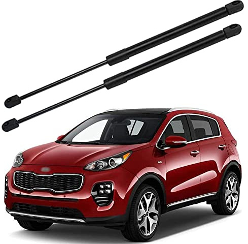 2 Pezzi Auto Portellone Posteriore Molle A Gas Per Kia Sportage Ql 2016-2019, Bagagliaio Ammortizzatore Sollevatore Barre Di Supporto Baule Pistoni Montanti Set Accessori