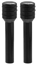 X AUTOHAUX 2pcs Car Door Lock Knobs Aluminum Alloy Inner Pull Pins Black | for Vehicles with Hole Diameter of M4x0.7mm Thread, Door lock knob, Interior door lock pull pins
