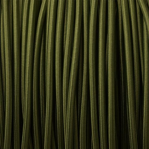 5 Meter Vintage 2 Core Round Electric Cable Fabric Covered Wire Italian Braided 0.75 mm Electrical Cable Flexible Wire for Lighting Other Appliances