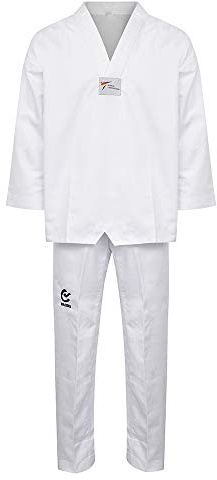 Wacoku WT Taekwondo Competition Approved Student TKD Uniform Dobok - NEW (100cm)