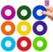 Meetory 9 Stück Mathe Fidget Spinner für Kinder - Interaktives Lernspielzeug für Addition und Subtraktion, Förderung von Mathematikfähigkeiten im Klassenzimmer & Zuhause(Addition)