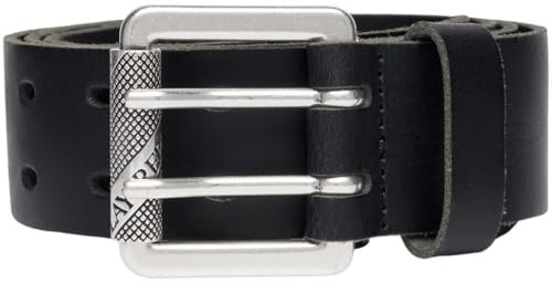 Replay Herren Gürtel mit Nieten, Black 0098 (Schwarz), 95 cm