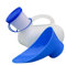 Orinal Portátil para Hombre Y Mujer, 1000 Ml Inodoro Portatil con Embudo Femenino,urinario De Emergencia con Asa, Viaje, Camping, Viajes, Exterior, Coche, Viaje, Portátil, para Hombres/Mujeres/niños