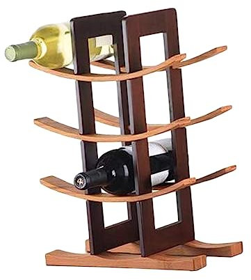 Alipis Weinregalständer Aus Holz Weinflaschenhalter Für Die Dekoration Von Bar Und Restaurant