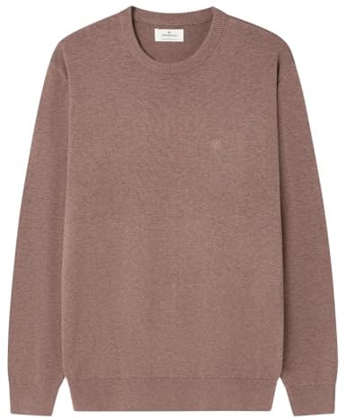 Springfield Gg12 Basic Crew Neck Pullover with Tree Embroidery Maglia Basic Uomo