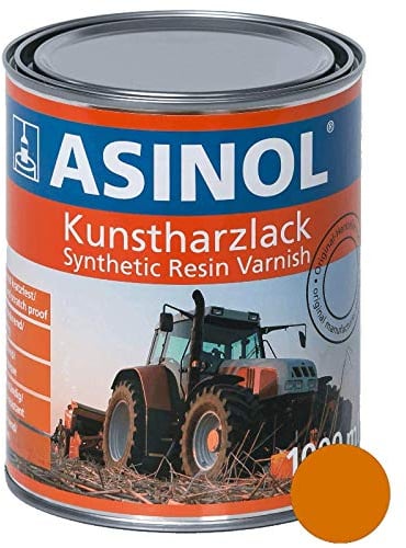 ASINOL RAL 2000 gelborange hochglänzend 1 Liter, 1.000ml Kunstharzlack