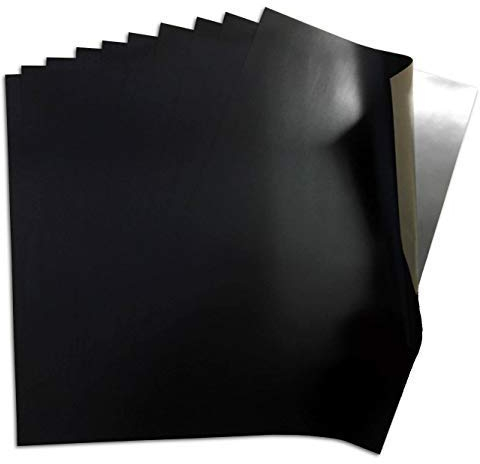 TMS A4 Magnetic Sheets - Magnets for Crafts, 0.5mm Flexible Magnetic Sheeting for Cutting Dies, Art Folders - Make Your own Fridge Magnets for Kitchen, Home and Office (10 Pack) by The Magnet Shop