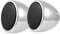 AMPIRE Aufbaulautsprecher QX75-CHR, 7cm, verchromt Paar