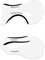 Eyeliner Stencil Tool-Schwarz