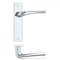 Zoo Rosso Maniglie Aries RM062CP Lever Latch Door Handle Polished Chrome