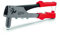 Novus Blind Riveting Pliers N-10 Set - Including 15x Aluminium Blind Rivets A2.5, A3, A4 and A5, Return Spring for 1-Hand Operation