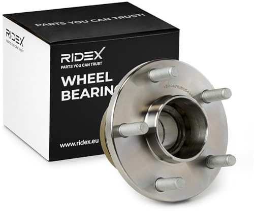 RIDEX 654W0311 Radlagersatz pro Rad Hinten mit integriertem ABS-Sensor Kompatibel mit FORD TRANSIT CONNECT P65, P70, P80 1334289 1334291 1362870