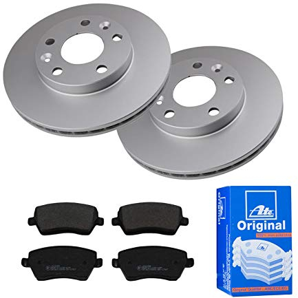 ATE 2 Bremsscheiben Ø269 Belüftet + Bremsbeläge für Dacia Duster HMx HSx