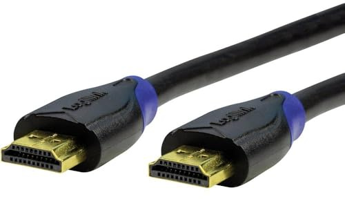 Logilink CH0064 HDMI Connection Cable Standard High Speed with Ethernet for Resolutions up to 4096 x 2160, Ultra HD and 3D Black, 5 m