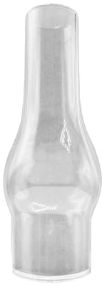 Light of Mine: 1.25 X 4.25 Oil Lamp Replacement Chimney - Clear Smooth Top Borosilicate Chimney for Japanese Burners (1 1/4 x 4 1/2)