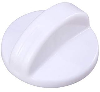 Timer manopola asciugatrice lavatrice manopola di controllo timer universale interruttore manopola di ricambio pezzo (bianco)