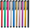 Lot de 10 stylets universels compatibles avec écran tactile capacitif pour iPad iPhone 6 6s 7 7s 8 Plus Kindle Samsung Note S5 S6 S7 Edge S8 Plus Tablette Numérique 10 couleurs